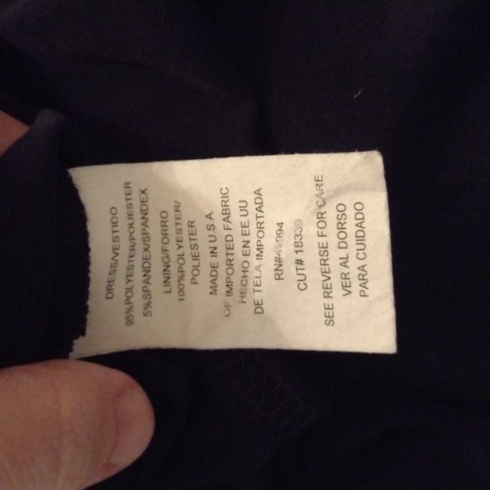 Navy dress - Picture 6 of 9